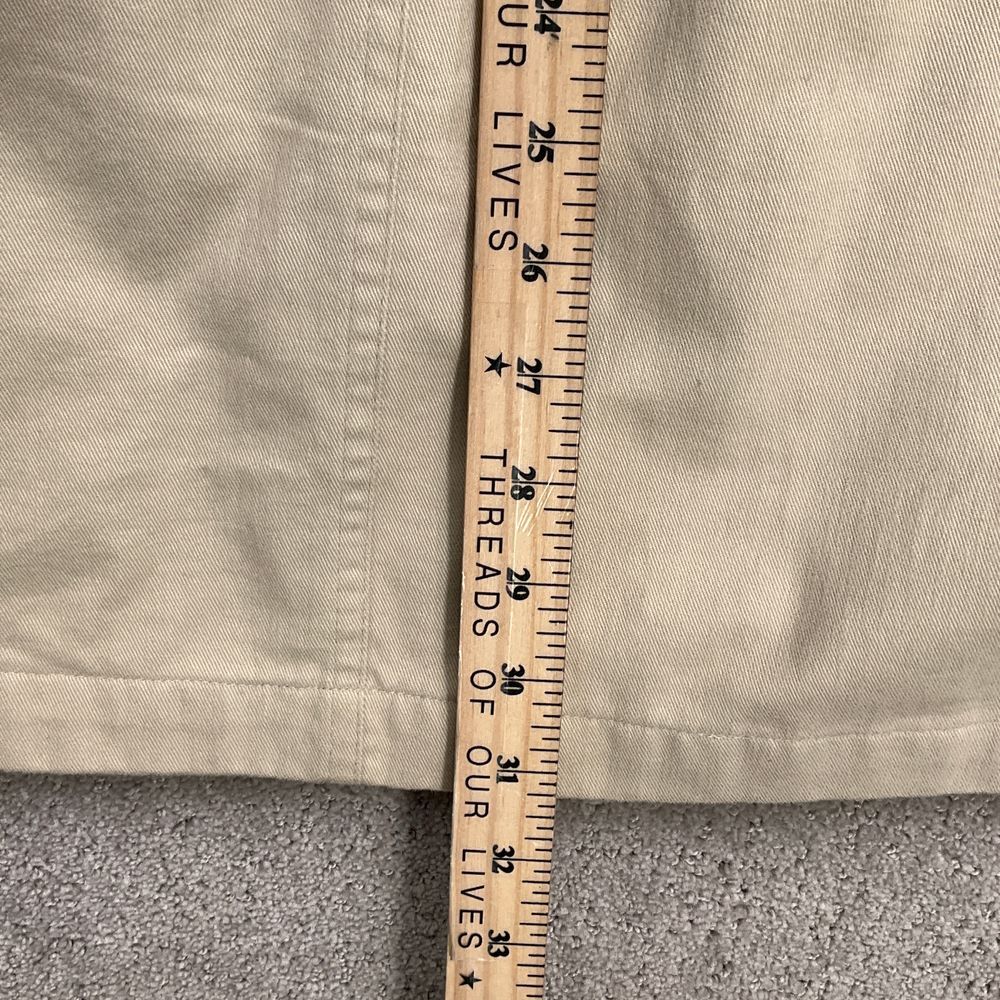 Roundtree‎ Yorke Jacket Men XL Khaki Outdoor Lined Field Corduroy Cotton Coat - Picture 11 of 12